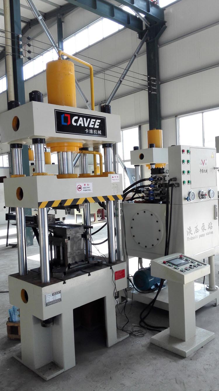 100t粉末成型液壓機